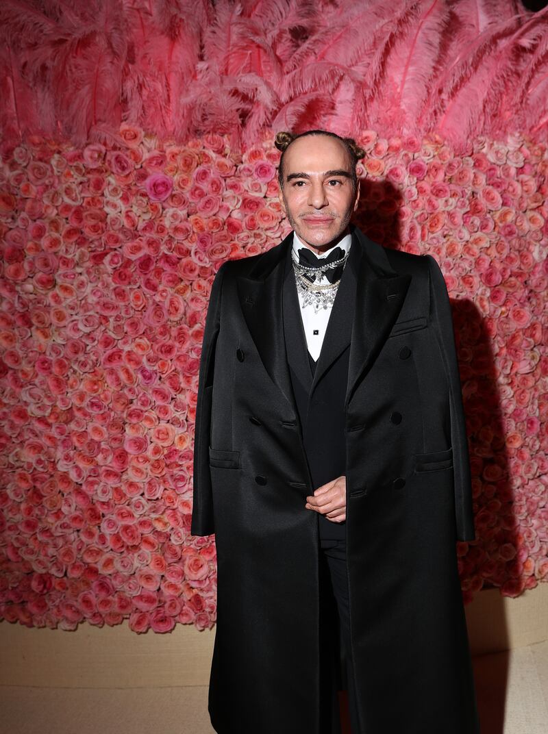 John Galliano attends The 2019 Met Gala Celebrating Camp: Notes on Fashion at Metropolitan Museum of Art on May 06, 2019 in New York City.