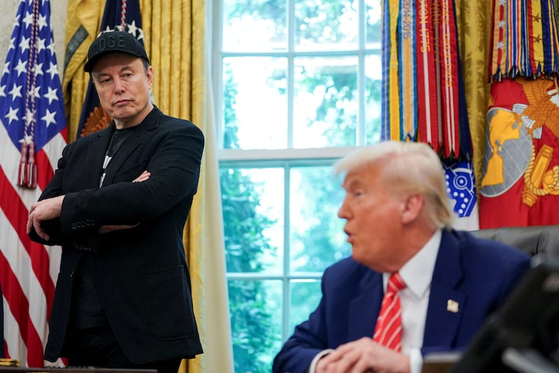 The president suggested Musk's differences of opinion were the result of "Trump derangement syndrome."