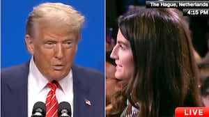 Trump and Kaitlan Collins