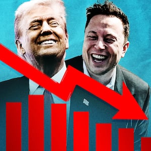 Mike Johnson, Donald Trump and Elon Musk