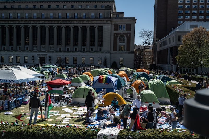 Campus protest