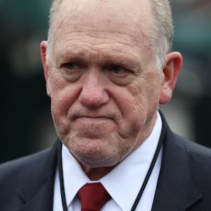 Tom Homan, U.S. President Donald Trump's border czar, speaks to reporters at the White House.