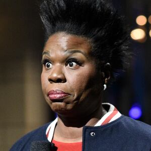 SATURDAY NIGHT LIVE -- Episode 1738 "Natalie Portman" -- Pictured: Leslie Jones during the opening monologue in Studio 8H on Saturday, February 3, 2018 -- (Photo by: Will Heath/NBC)