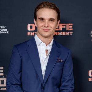 PALM BEACH, FLORIDA - OCTOBER 23: Bo Loudon attends the "Line In The Sand" premiere at Mar-a-Lago Club on October 23, 2024 in Palm Beach, Florida. (Photo by Ivan Apfel/Getty Images)