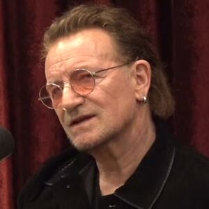Joe Rogan and Bono