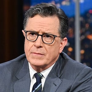 NEW YORK - JUNE 25: The Late Show with Stephen Colbert during Wednesday's June 25, 2025 show. (Photo by Scott Kowalchyk/CBS via Getty Images)