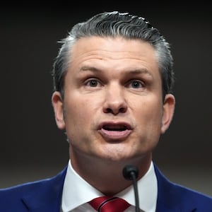 Tim Kaine and Pete Hegseth.