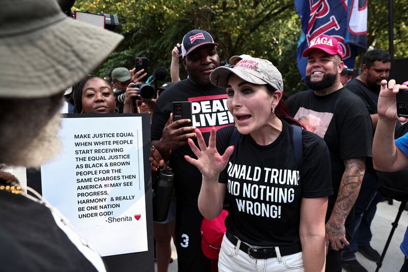 Far-right activist Laura Loomer has lashed out after MAGA abuse.