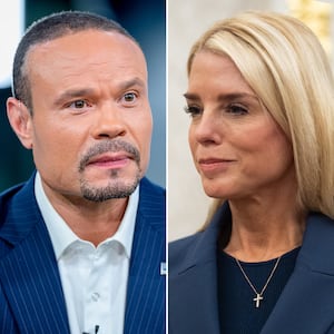 Dan Bongino and Pam Bondi