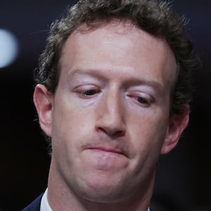 Mark Zuckerberg, CEO of Meta testifies before the Senate Judiciary Committee at the Dirksen Senate Office Building on January 31, 2024 in Washington, DC. The committee heard testimony from the heads of the largest tech firms on the dangers of child sexual exploitation on social media.