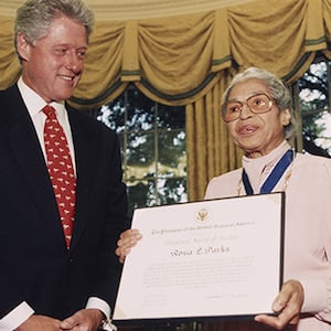 Bill Clinton, Rosa Parks, Edward Coristine