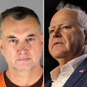 Vance Boelter and Tim Walz