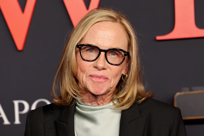 Amy Madigan attends the Los Angeles premiere of Warner Bros. Pictures and New Line Cinema's "Weapons"