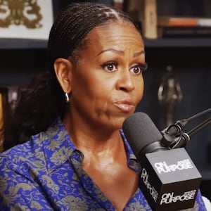 Michelle has continued her candid tour of popular podcasts by opening up on her mental health during a sit down with Jay Shetty on his pod “On Purpose.”