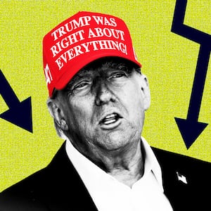 Donald Trump photo illustration