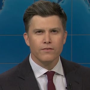 Colin Jost talking about Russell Brand