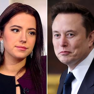 Ashley St. Clair and Elon Musk