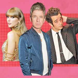 Taylor Swift Matty Healy Noel Gallagher