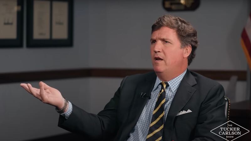 Tucker Carlson Reacting to Ted Cruz Claims Over Israel.