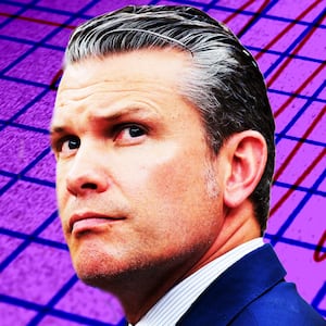 Pete Hegseth photo illustration