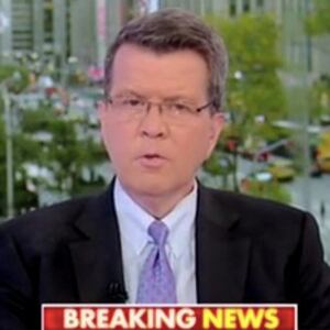 Pete Buttigieg sits for an interview on Fox News