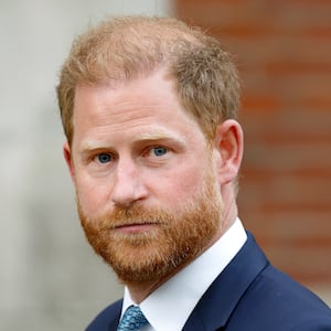 LONDON, UNITED KINGDOM - APRIL 08: Prince Harry, Duke of Sussex departs after attending a Court of Appeal hearing regarding his security at the Royal Courts of Justice on April 8, 2025 in London, England.