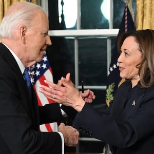 US President Joe Biden and Vice-President Kamala Harris