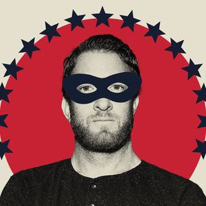 Photo illustration of Barstool Sport’s Dave Portnoy with a robber’s eye mask.