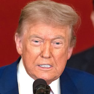 Donald Trump delivers an address to the nation accompanied by U.S. Vice President JD Vance, U.S. Secretary of State Marco Rubio and U.S. Defense Secretary Pete Hegseth from the White House on June 21, 2025 in Washington, D.C.