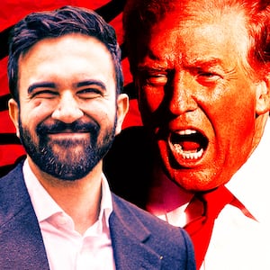 A photo illustration of Zohran Mamdani and Donald Trump.