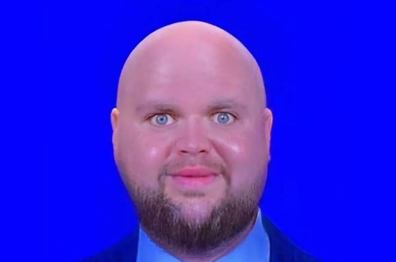 This meme depicting a digitally altered JD Vance became popular in February. A tourist from Norway claims that having it on his phone is why he was denied entry into the United States.