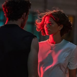 A photo including Zendaya in the film Challengers
