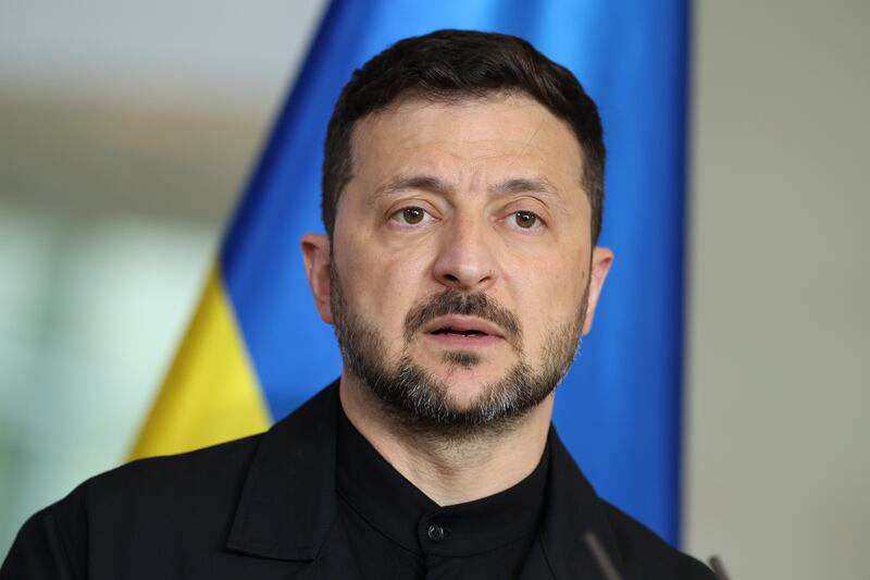 Ukrainian President Volodymyr Zelensky said that "America’s silence, and the silence of others in the world, only encourages Putin.”