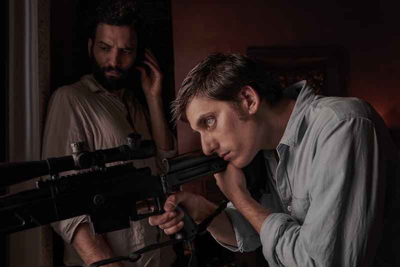 Marwan Kenzari as Joe and Luca Marinelli as Nicky
