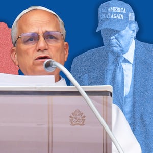 Pope Leo, Donald Trump
