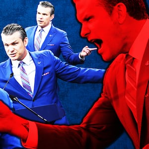 Pete Hegseth photo illustration