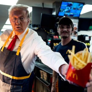 Trump and McDonald's