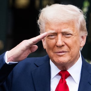 President Donald Trump at the White House on Monday, April 21, 2025.