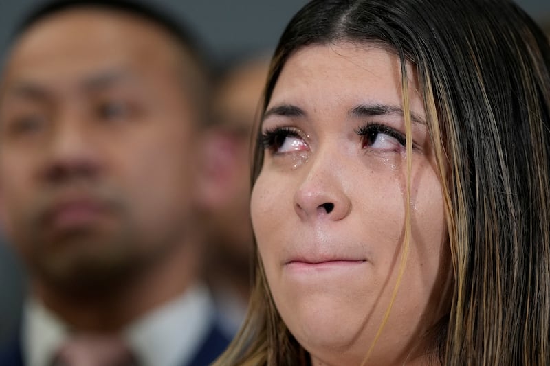 Jennifer Vasquez Sura, wife of Kilmar Abrego Garcia.