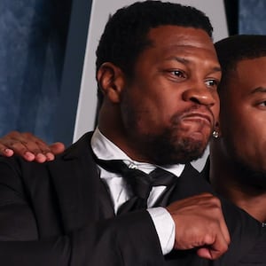 Jonathan Majors and Michael B. Jordan