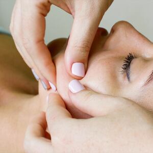 Buccal Massage before and after
