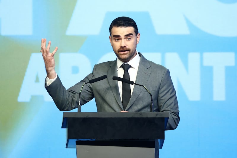 Conservative pundit Ben Shapiro speaks at CPAC Argentina in December.
