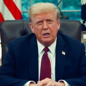 Donald Trump posts video message about Charlie Kirk on Truth Social.