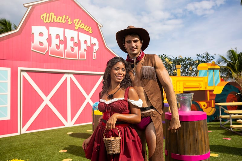 Amaya Espinal and Austin Shepard
