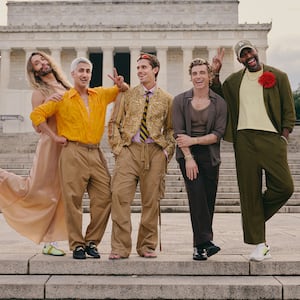 Jonathan Van Ness, Tan France, Antoni Porowski, Jeremiah Brent, and Karamo Brown.