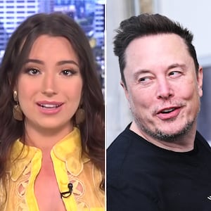 Ashley St. Clair and Elon Musk