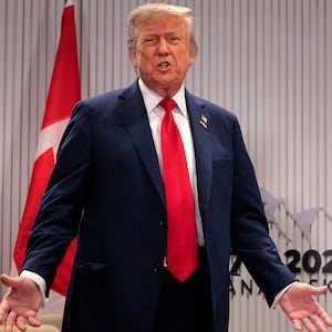 U.S. President Donald Trump and Canadian Prime Minister Mark Carney hold a bilateral meeting during the G7 Leaders' Summit