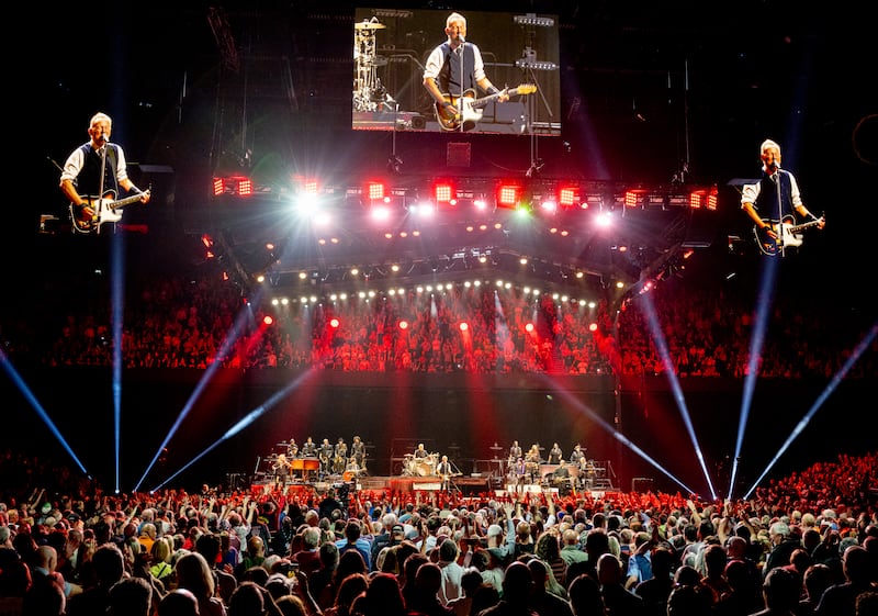 Springsteen and The E Street Band at Manchester's Co-op Live
