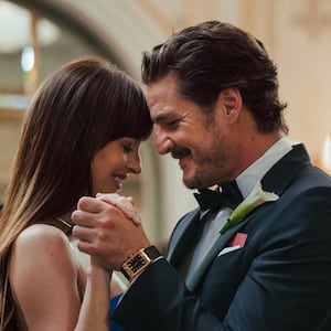 Dakota Johnson and Pedro Pascal