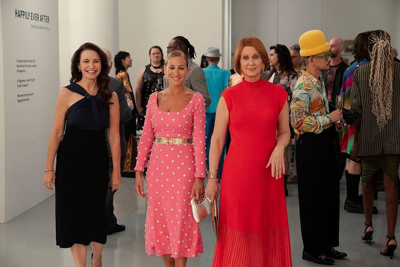 Kristin Davis, Sarah Jessica Parker, and Cynthia Nixon.